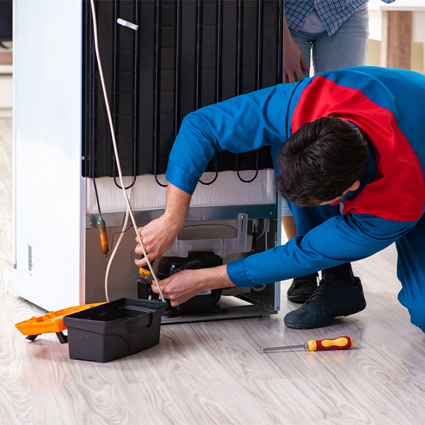 how long does it usually take to repair a refrigerator in Burleigh